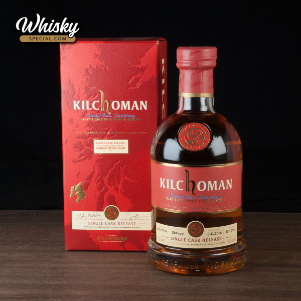 Kilchoman Single Cask for German Tasting Tour, 2006/ 2011, front