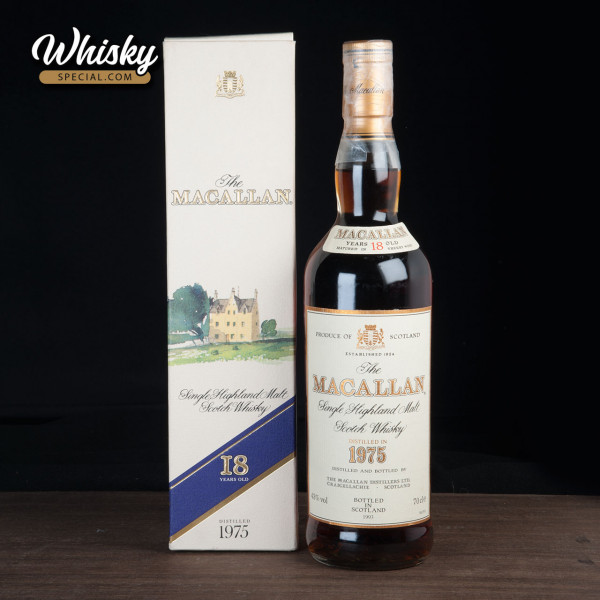 Macallan, 1975, 18 Jahre, Original Abfüllung