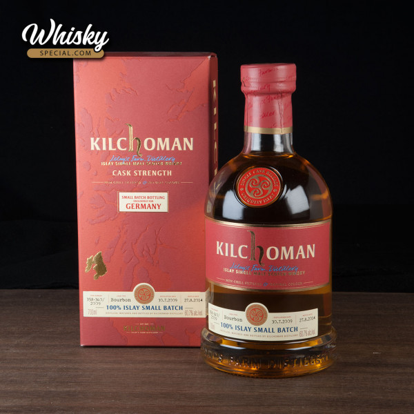 Kilchoman 100% Islay Small Batch, for Germany 2009/ 2014