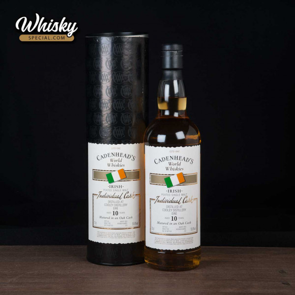 Cooley, 10-year-old, Cadenheads World Whiskies, front