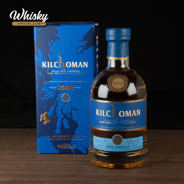 Kilchoman Vintage, 2008/ 2015, front