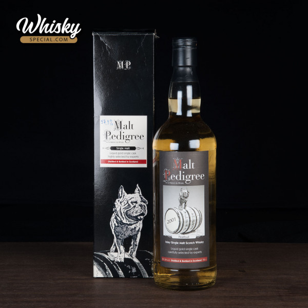 Malt Pedigree, 2001 LMDW, Peatbull Islay Single Malt