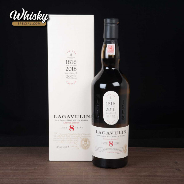 Lagavulin, 08-year-old, Limited Edition - 200th Anniversary, front